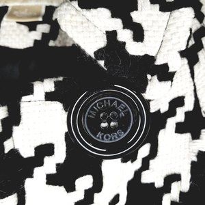 Petite Size 2 Michael Kors Hounds tooth Coat